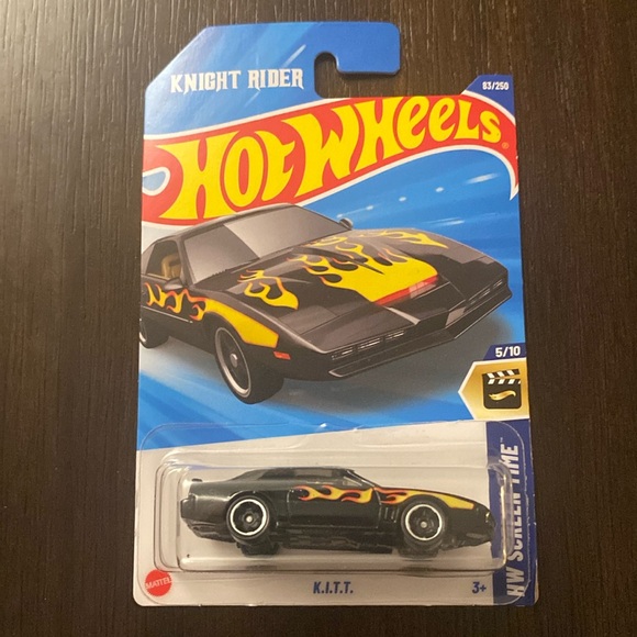 3/$15 🔥 Hot Wheels K.I.T.T. (HW SCREEN TIME) 5/10 - Picture 1 of 2
